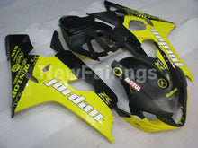 Charger l&#39;image dans la galerie, Yellow and Matte Black Jordan - GSX-R600 04-05 Fairing Kit -