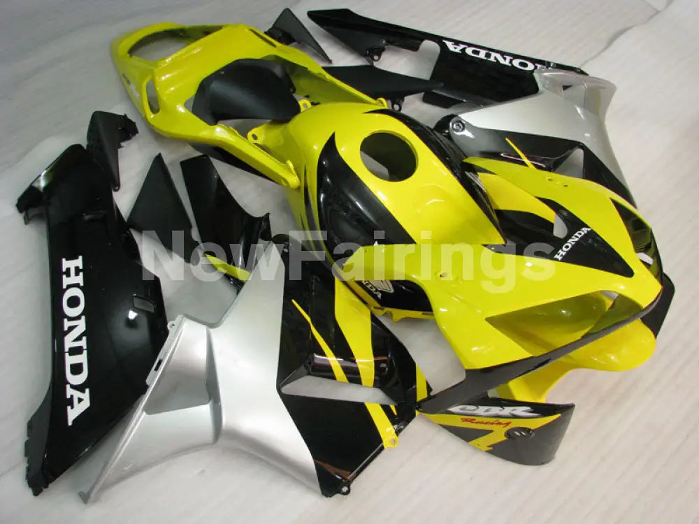 Yellow and Black Factory Style - CBR600RR 03-04 Fairing Kit