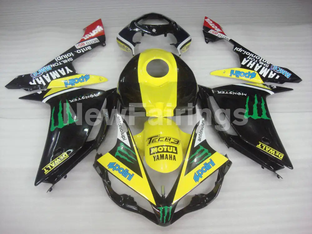 Yellow Black Monster - YZF-R1 07-08 Fairing Kit - Vehicles