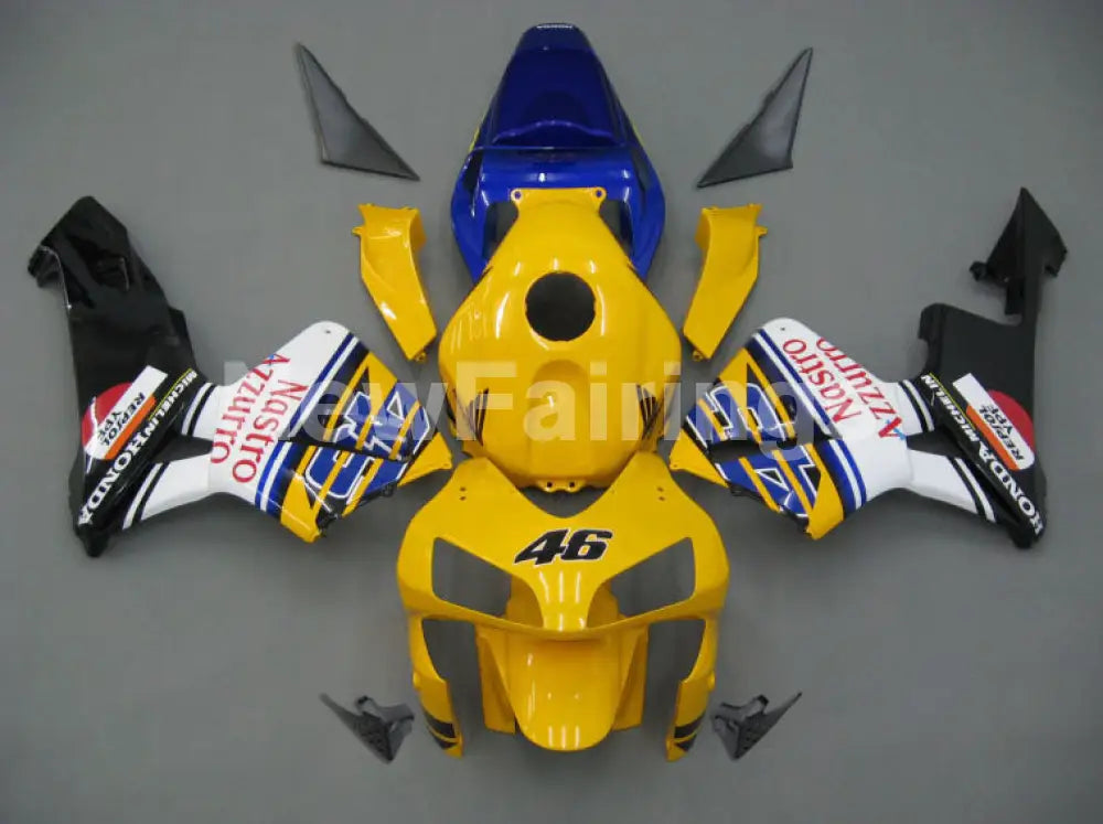 Yellow and Black Nastro Azzurro - CBR600RR 03-04 Fairing Kit